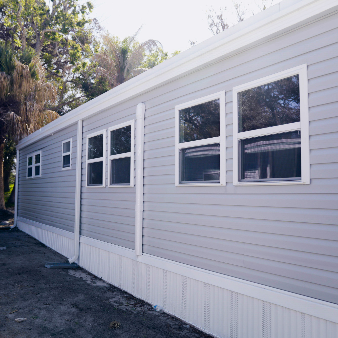 manufactured home renovation on Florida's Nature Coast
