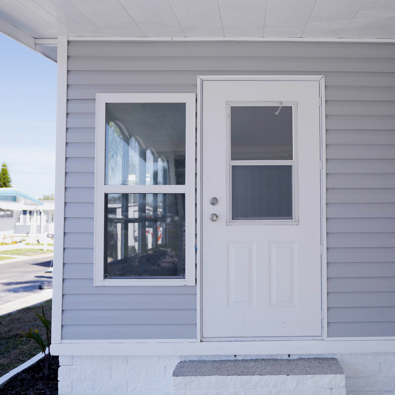 mobile home exterior door replacement Charlotte County